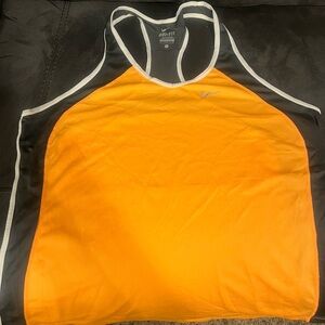 Nike Black and White Dri-FIT Tank Top